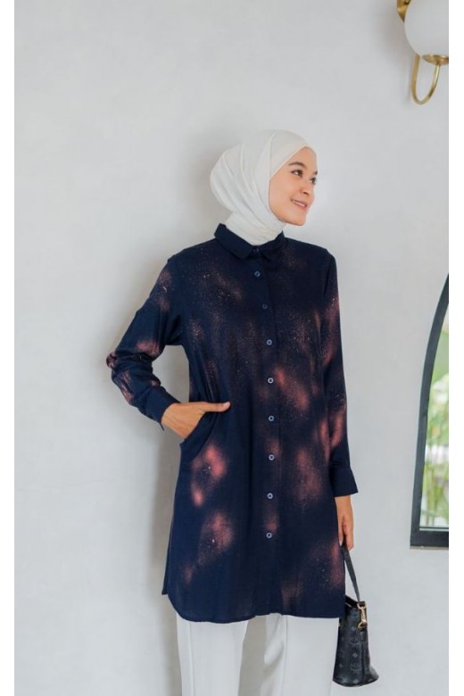 Tasya Tunik Galaxy Navy